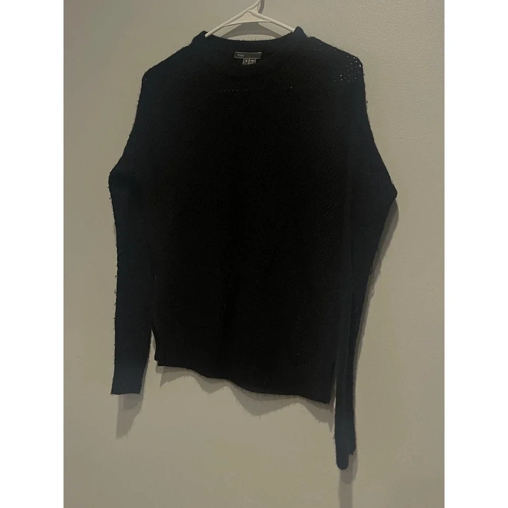 Adidas Classic Original 3 Stripe Black White Logo‎ Hoodie Sweatshirt - Picture 5 of 5